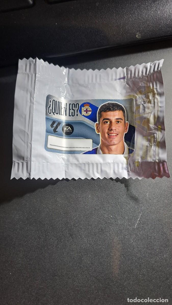 Coleccionismo cromos antiguos: CROMO VILLARES &iquest;QUIEN ES? DEPORTIVO DE LA CORU&Ntilde;A CHICLE LIGA 2026 2027 26 27 ESTE PANINI NUNCA PEGAD