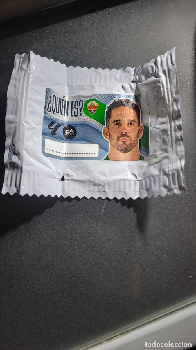 Coleccionismo cromos antiguos: CROMO BIGAS &iquest;QUIEN ES? ELCHE CHICLE LIGA 2026 2027 26 27 ESTE PANINI NUNCA PEGAD