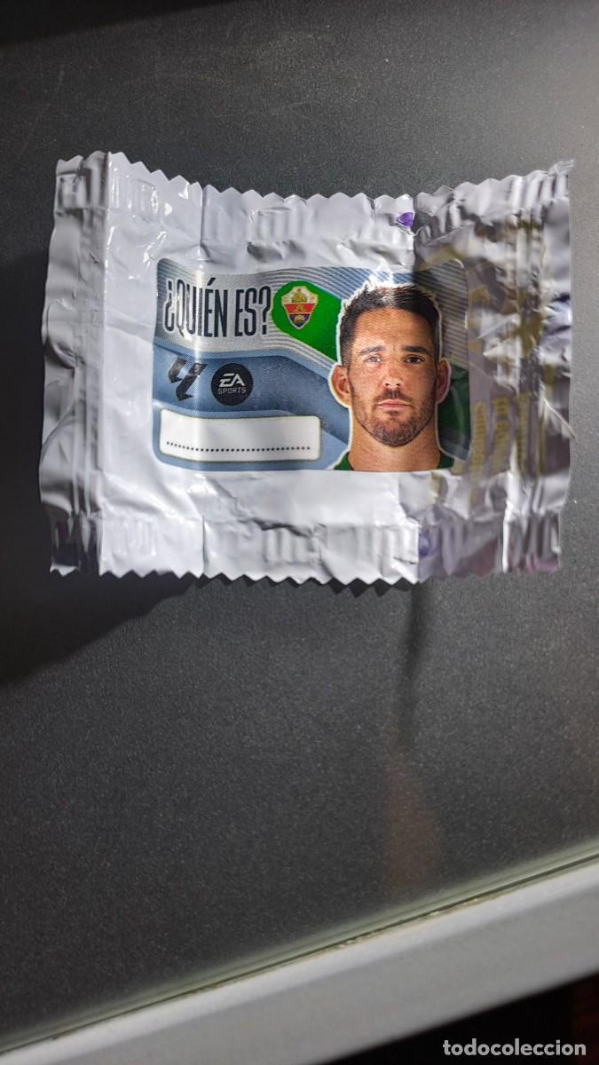 Coleccionismo cromos antiguos: CROMO BIGAS &iquest;QUIEN ES? ELCHE CHICLE LIGA 2026 2027 26 27 ESTE PANINI NUNCA PEGAD