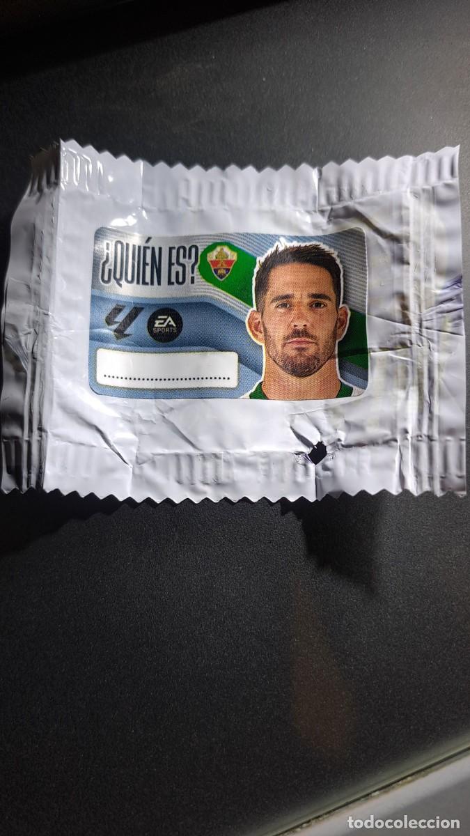 Coleccionismo cromos antiguos: CROMO BIGAS &iquest;QUIEN ES? ELCHE CHICLE LIGA 2026 2027 26 27 ESTE PANINI NUNCA PEGAD