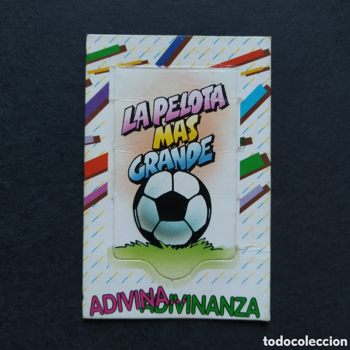 Coleccionismo cromos antiguos: CROMO - LA PELOTA MAS GRANDE - ADIVINA... ADIVINANZA - BOLLYCAO