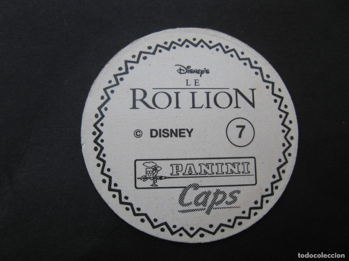 Coleccionismo cromos antiguos: EL REY LE&Oacute;N - TAZO - CAPS - N&ordm; 7 - PANINI. - Foto 2