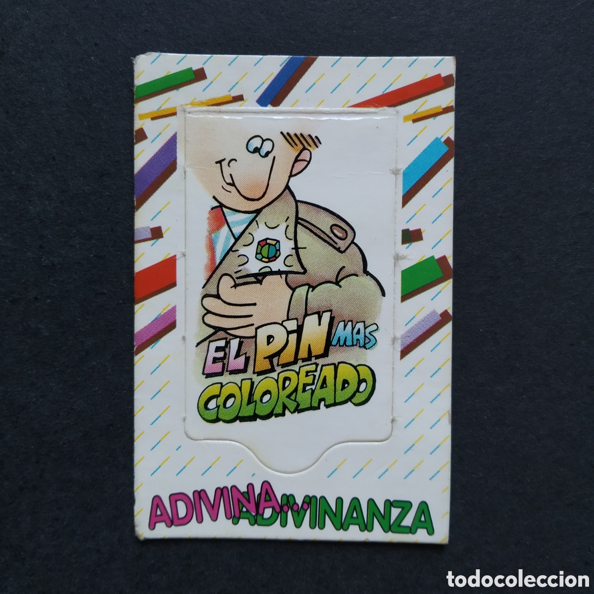 Coleccionismo cromos antiguos: CROMO - EL PIN MAS COLOREADO - ADIVINA... ADIVINANZA - BOLLYCAO