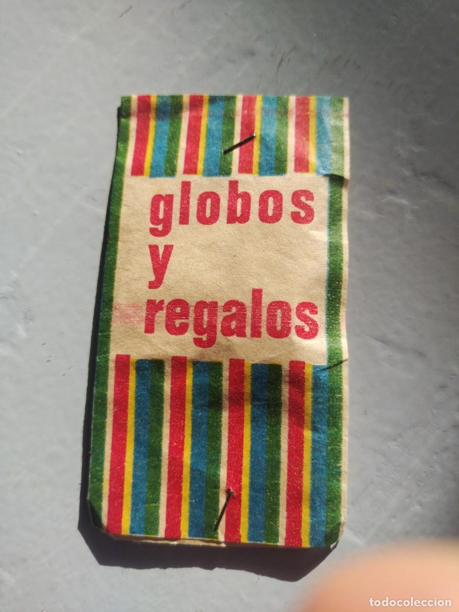 Coleccionismo cromos antiguos: SOBRE SIN ABRIR GLOBOS Y REGALOS - Foto 2