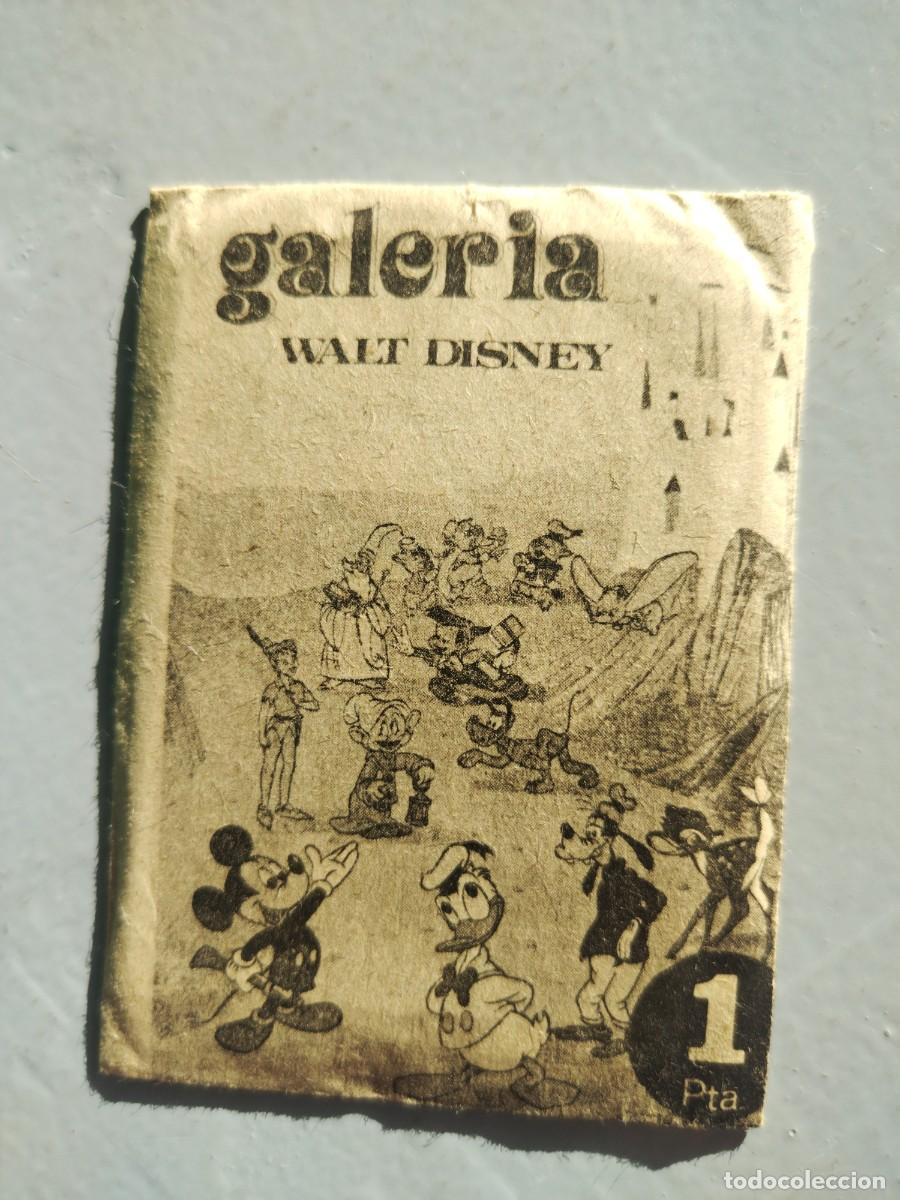 Coleccionismo cromos antiguos: SOBRE DE CROMOS SIN ABRIR GALER&Iacute;A WALT DISNEY