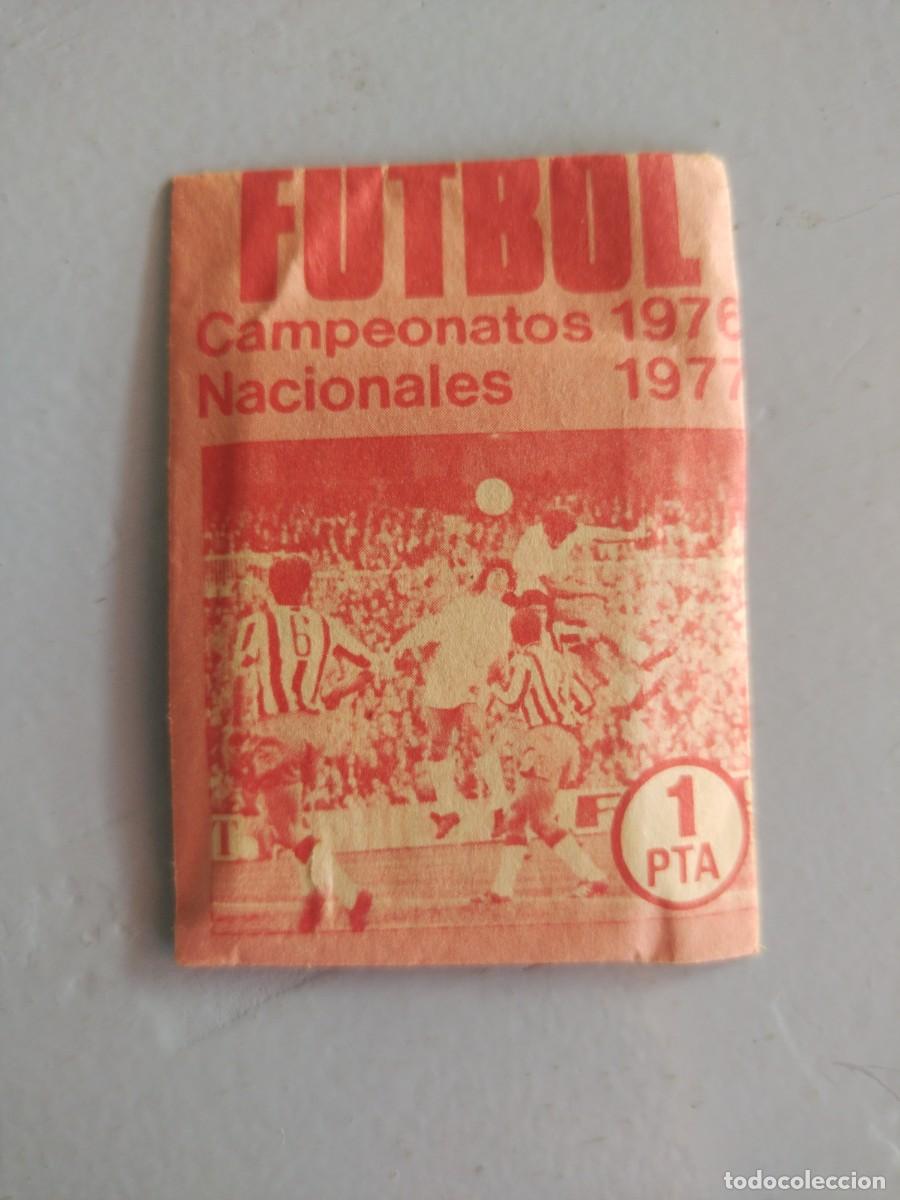 Coleccionismo cromos antiguos: SOBRE DE CROMOS SIN ABRIR CAMPEONATO NACIONALES 1976 1977