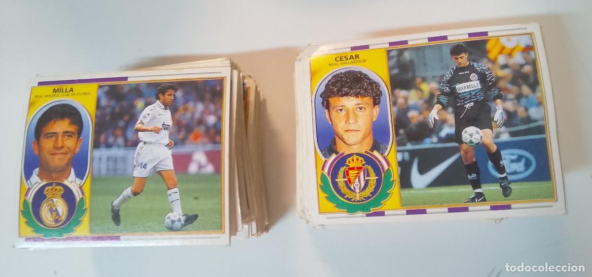 Coleccionismo cromos antiguos: Lote 165 cromos liga este 96 97 sin pegar