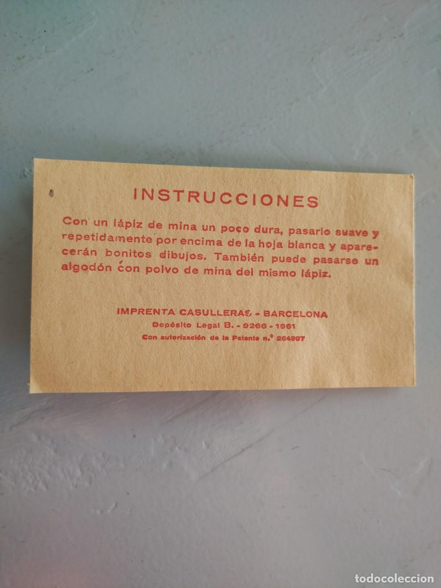 Coleccionismo cromos antiguos: CUADERNILLO L&Aacute;PIZ M&Aacute;GICO. 1961 - Foto 2