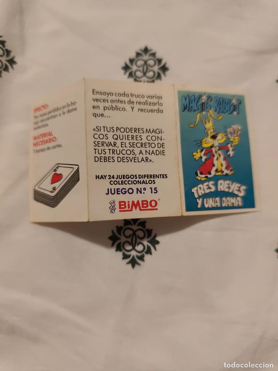 Coleccionismo cromos antiguos: Magic rabbit. 15. Tres reyes y una dama