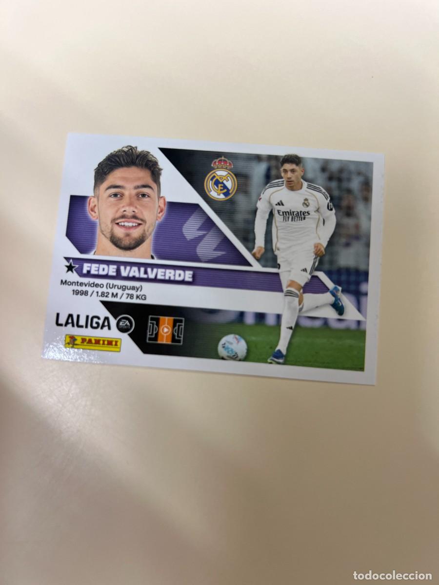 Coleccionismo cromos antiguos: FEDE VALVERDE REAL MADRID 26 27 2026 2027