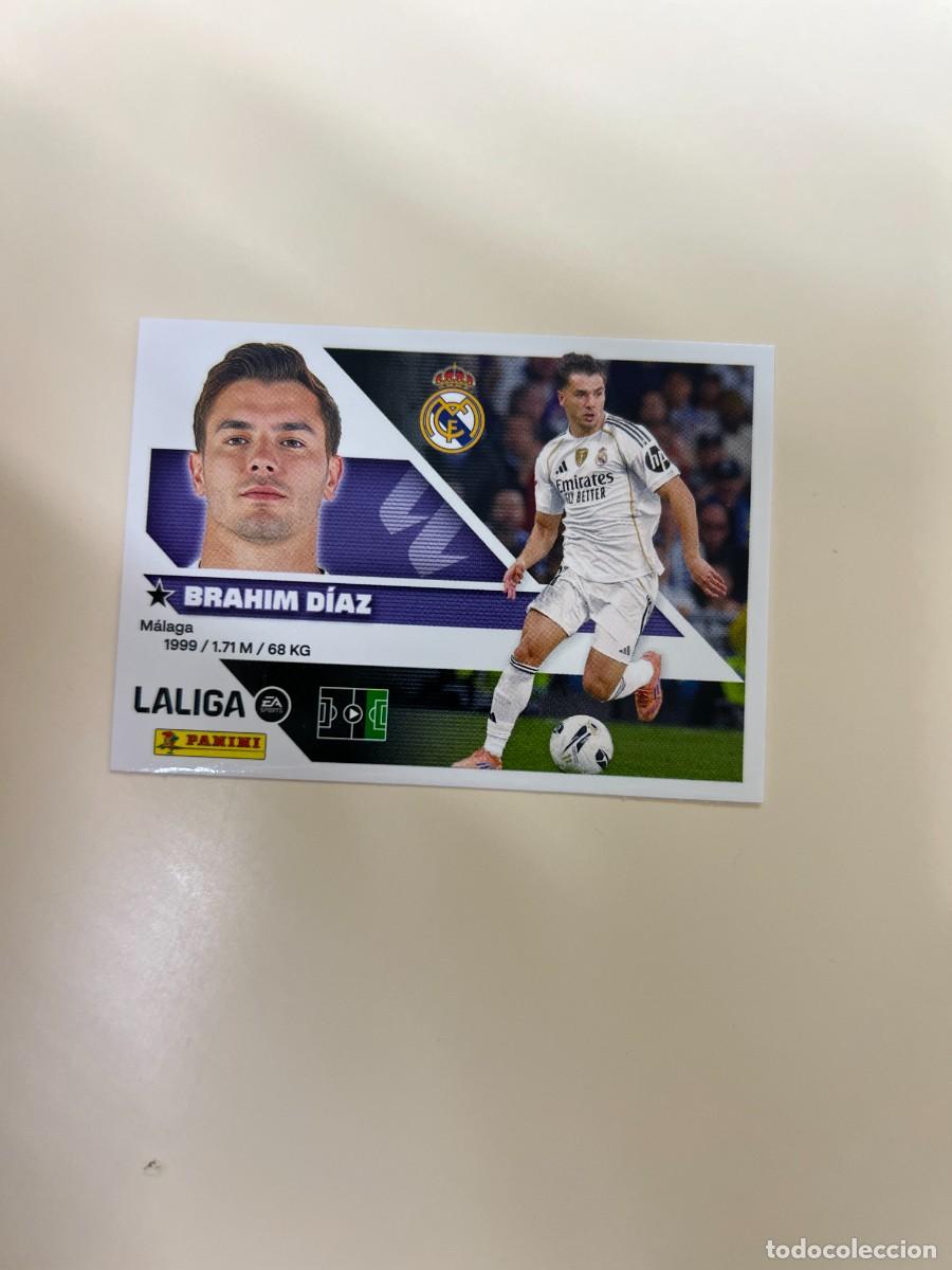 Coleccionismo cromos antiguos: 16B BRAHIM DIAZ REAL MADRID EDICIONES ESTE 26 27 2026 2027