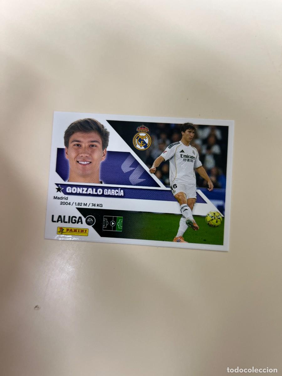 Coleccionismo cromos antiguos: 17 GONZALO REAL MADRID REAL MADRID EDICIONES ESTE 26 27 2026 2027