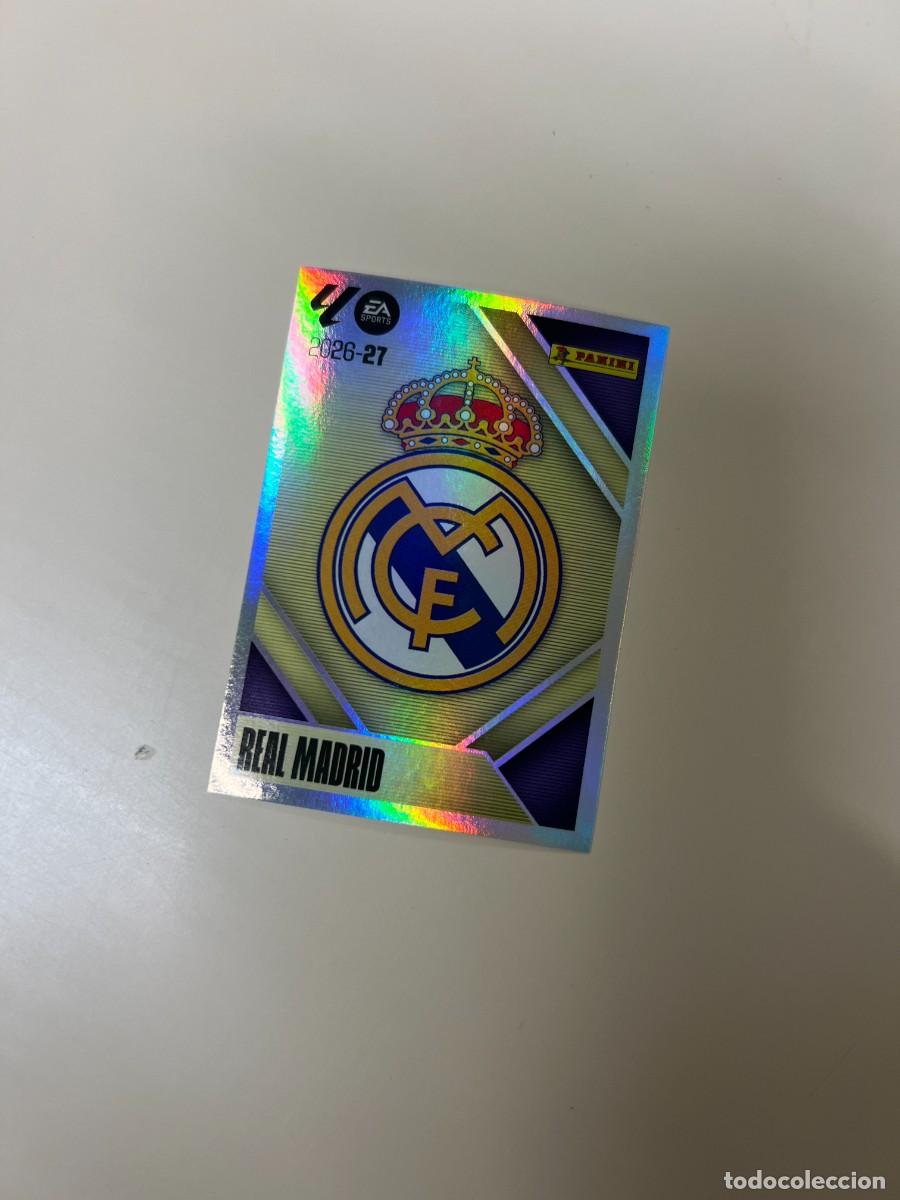 Coleccionismo cromos antiguos: ESCUDO REAL MADRID REAL MADRID EDICIONES ESTE 26 27 2026 2027