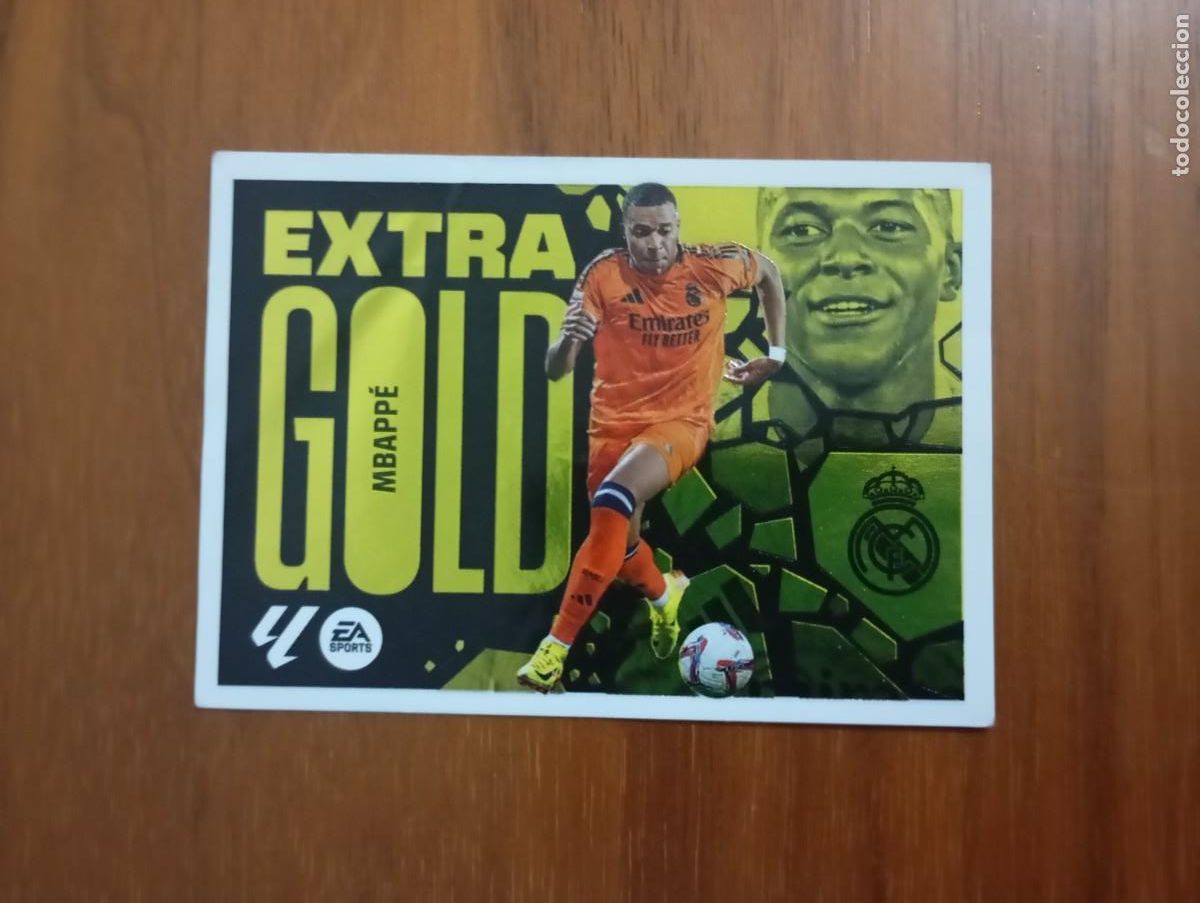 Coleccionismo cromos antiguos: CROMO. MBAPPE. EXTRA GOLD. LIGA ESTE 24 2025