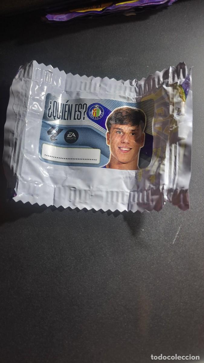 Coleccionismo cromos antiguos: CROMO DAVINCHI &iquest;QUIEN ES? GETAFE CHICLE LIGA 2026 2027 26 27 ESTE PANINI NUNCA PEGADO