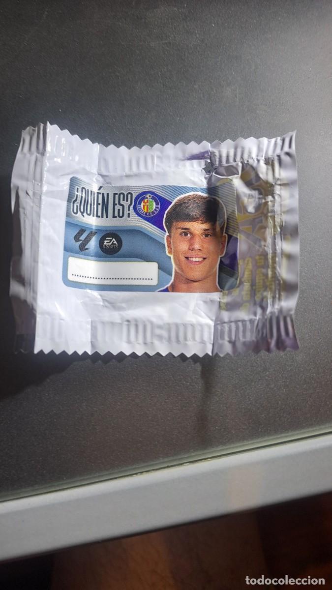 Coleccionismo cromos antiguos: CROMO DAVINCHI &iquest;QUIEN ES? GETAFE CHICLE LIGA 2026 2027 26 27 ESTE PANINI NUNCA PEGADO