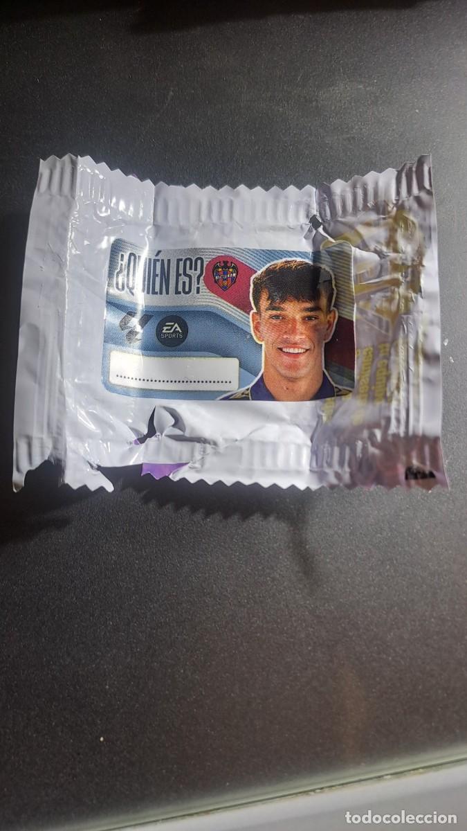 Coleccionismo cromos antiguos: CROMO CARLOS ESPI &iquest;QUIEN ES? LEVANTE CHICLE LIGA 2026 2027 26 27 ESTE PANINI NUNCA PEGADO