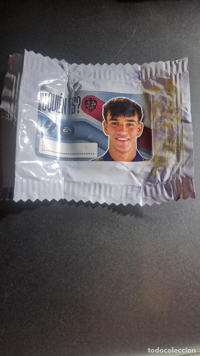 Coleccionismo cromos antiguos: CROMO CARLOS ESPI &iquest;QUIEN ES? LEVANTE CHICLE LIGA 2026 2027 26 27 ESTE PANINI NUNCA PEGADO