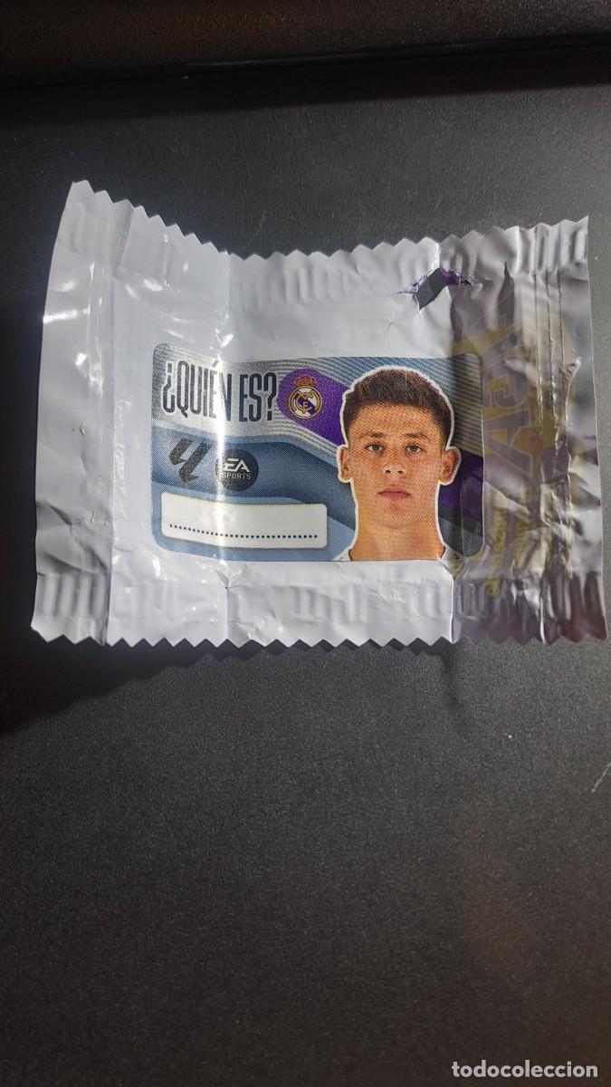 Coleccionismo cromos antiguos: CROMO GULER &iquest;QUIEN ES? REAL MADRID CHICLE LIGA 2026 2027 26 27 ESTE PANINI NUNCA PEGADO