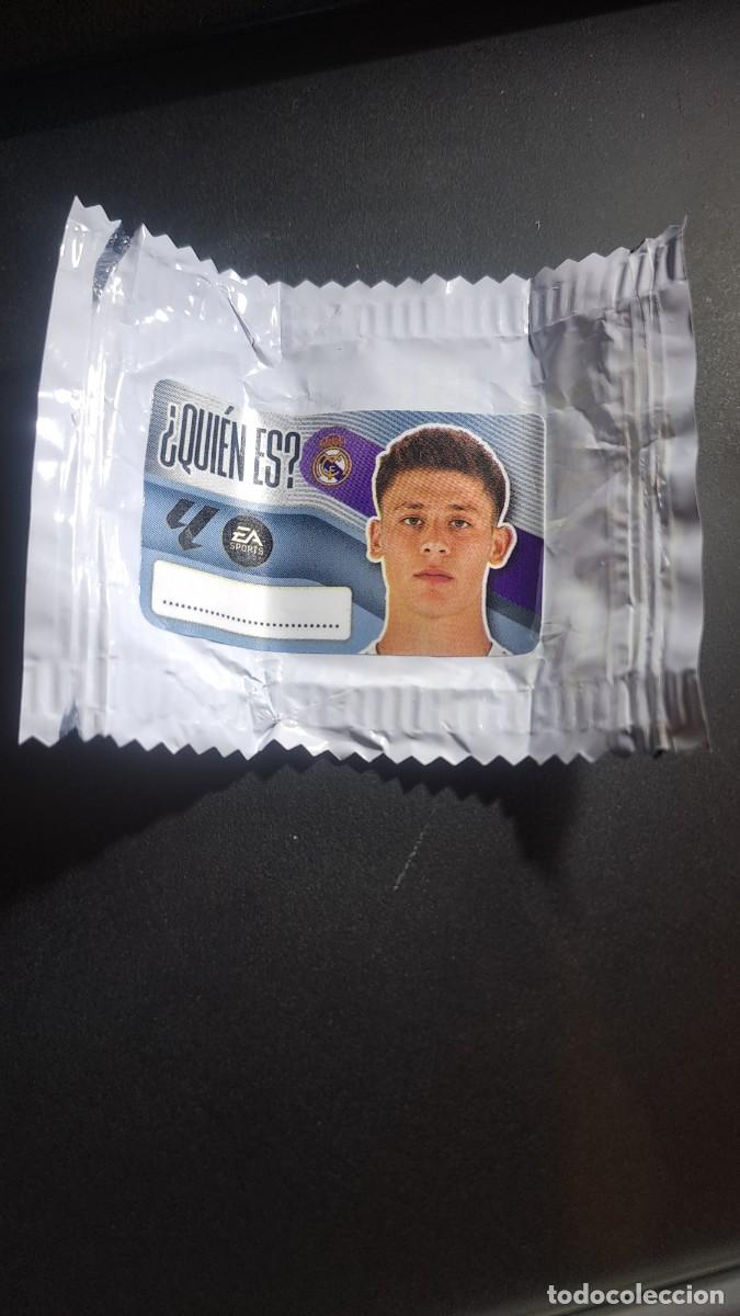 Coleccionismo cromos antiguos: CROMO GULER &iquest;QUIEN ES? REAL MADRID CHICLE LIGA 2026 2027 26 27 ESTE PANINI NUNCA PEGADO