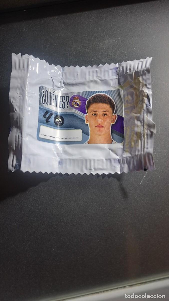 Coleccionismo cromos antiguos: CROMO GULER &iquest;QUIEN ES? REAL MADRID CHICLE LIGA 2026 2027 26 27 ESTE PANINI NUNCA PEGADO