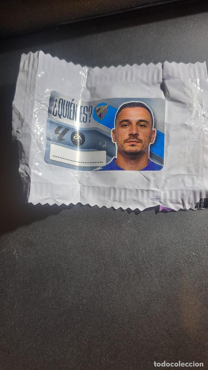 Coleccionismo cromos antiguos: CROMO ALFONSO HERRERO &iquest;QUIEN ES? MALAGA CHICLE LIGA 2026 2027 26 27 ESTE PANINI NUNCA PEGADO