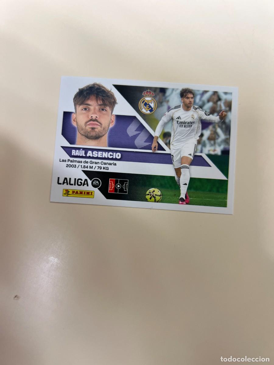 Coleccionismo cromos antiguos: 7 ASENCIO REAL MADRID REAL MADRID EDICIONES ESTE 26 27 2026 2027