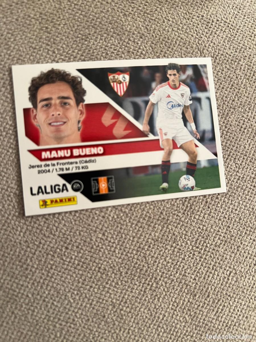 Coleccionismo cromos antiguos: 16 MANU BUENO SEVILLA EDICIONES ESTE 26 27 2026 2027