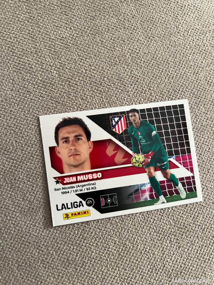 Coleccionismo cromos antiguos: 4 MUSSO ATLETICO DE MADRID EDICIONES ESTE 26 27 2026 2027