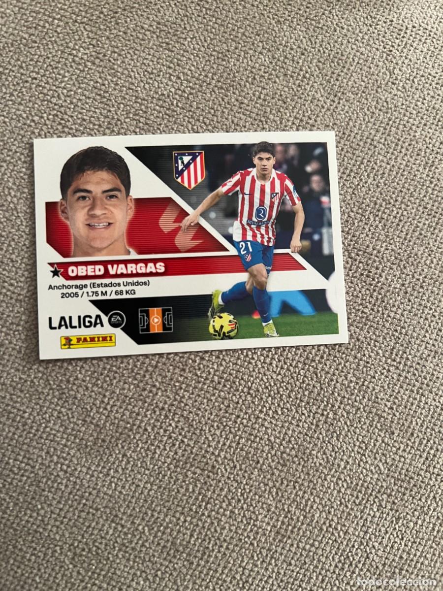 Coleccionismo cromos antiguos: 14B VARGAS ATLETICO DE MADRID EDICIONES ESTE 26 27 2026 2027