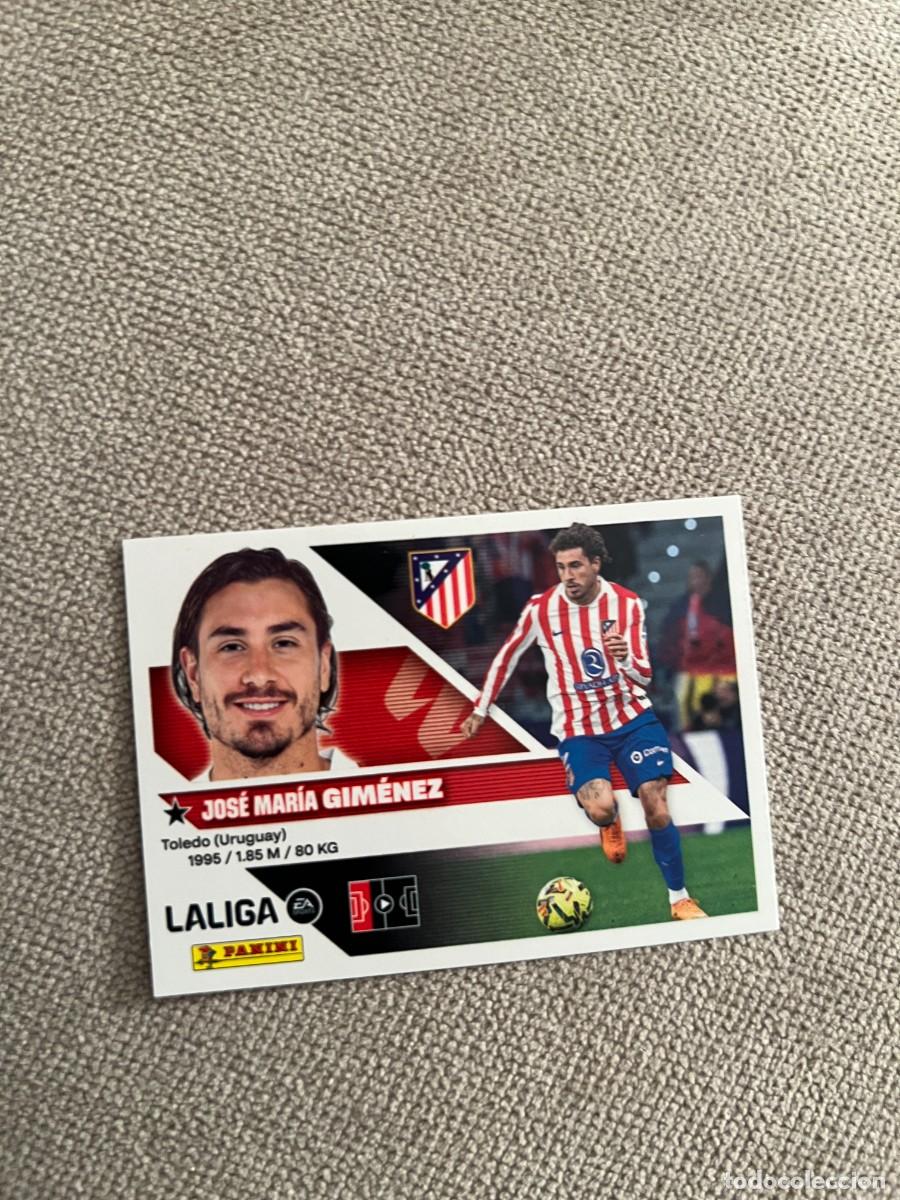 Coleccionismo cromos antiguos: 8B GIM&Eacute;NEZ ATLETICO DE MADRID EDICIONES ESTE 26 27 2026 2027