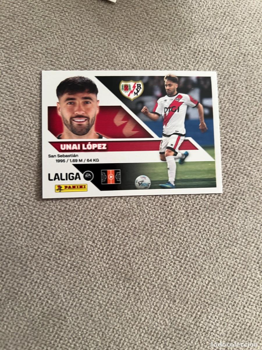 Coleccionismo cromos antiguos: 14 UNAI L&Oacute;PEZ RAYO VALLECANO EDICIONES ESTE 26 27 2026 2027