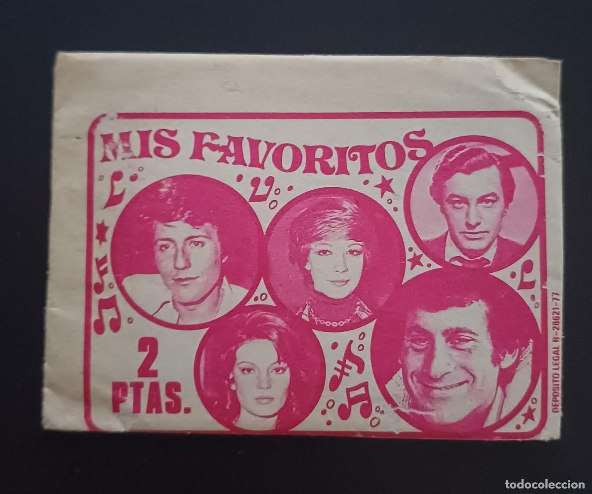 Coleccionismo cromos antiguos: SOBRE DE CROMOS SIN ABRIR, MIS FAVORITOS, RUIZ ROMERO, PERFECTO ESTADO
