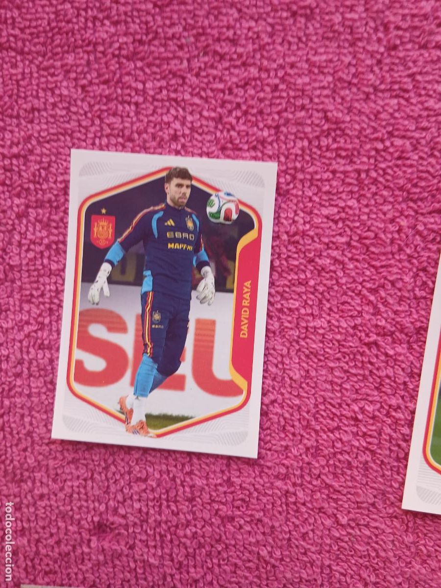 Coleccionismo cromos antiguos: espa&ntilde;a 2026 11 david raya selecci&oacute;n espa&ntilde;ola panini carrefour family mundial de futbol