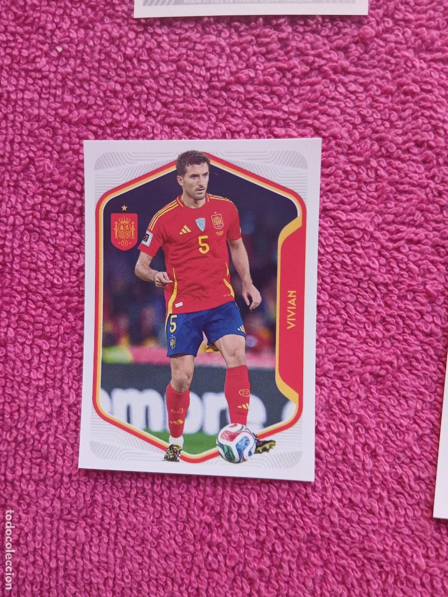Coleccionismo cromos antiguos: espa&ntilde;a 2026 18 vivian selecci&oacute;n espa&ntilde;ola panini carrefour family mundial de futbol