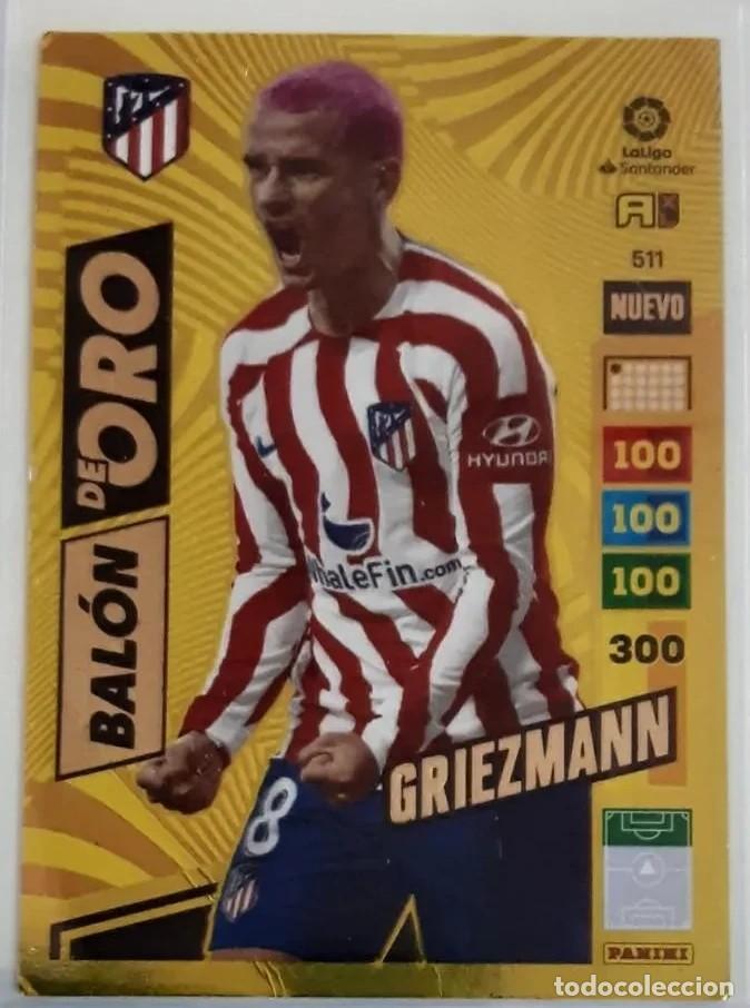 Sammeln alte Sammelbilder: Cromo Adrenalyn xl 22 23 griezmann bal&oacute;n de oro