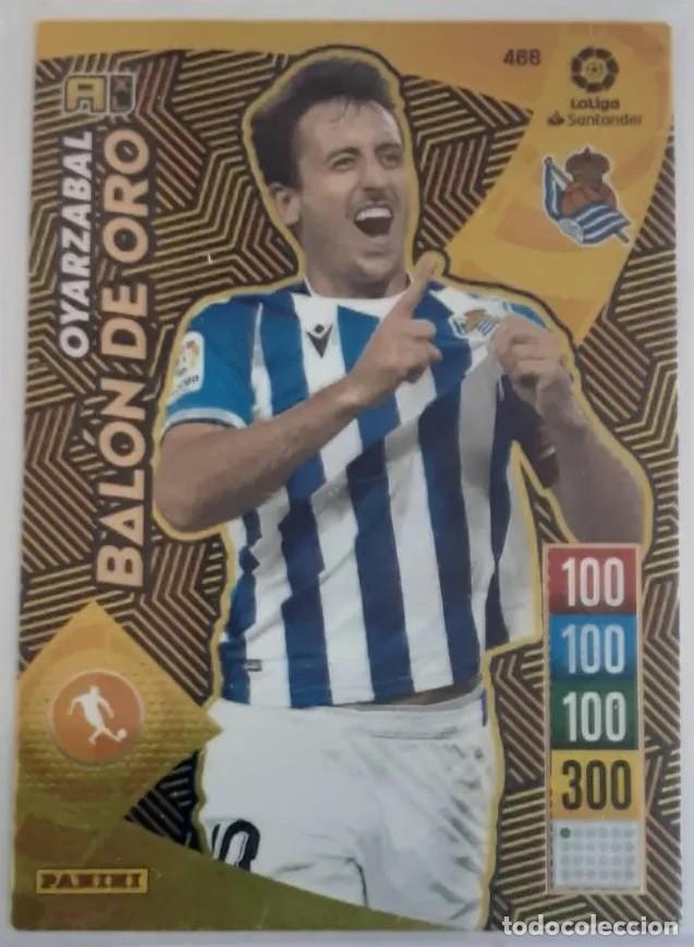 Sammeln alte Sammelbilder: Cromo Adrenalyn xl 21 22 oyarzabal bal&oacute;n de oro