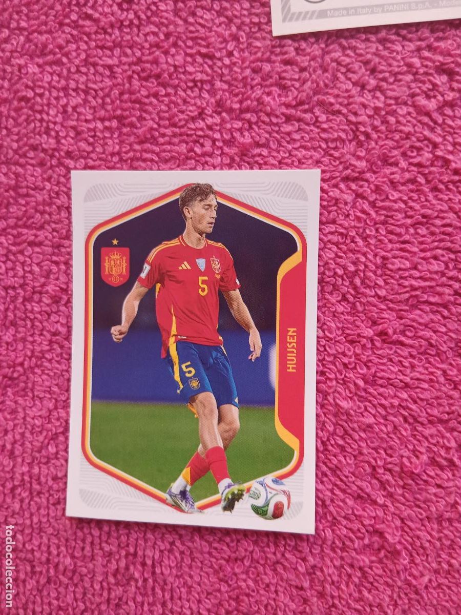 Coleccionismo cromos antiguos: espa&ntilde;a 2026 22 huijsen selecci&oacute;n espa&ntilde;ola panini carrefour family mundial de futbol