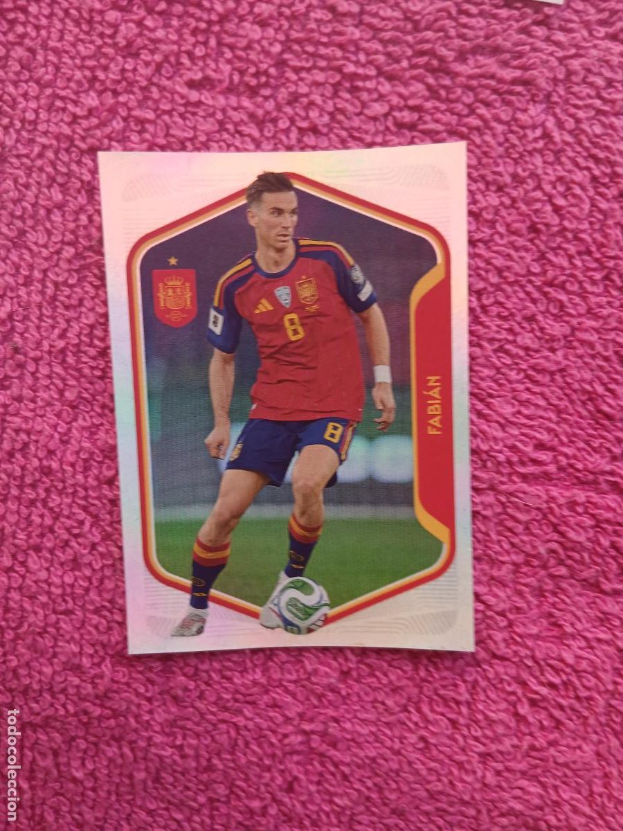 Coleccionismo cromos antiguos: espa&ntilde;a 2026 36 fabi&aacute;n selecci&oacute;n espa&ntilde;ola panini carrefour family mundial de futbol