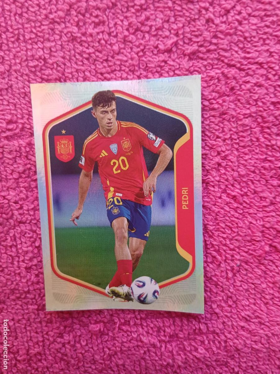 Coleccionismo cromos antiguos: espa&ntilde;a 2026 38 pedri selecci&oacute;n espa&ntilde;ola panini carrefour family mundial de futbol