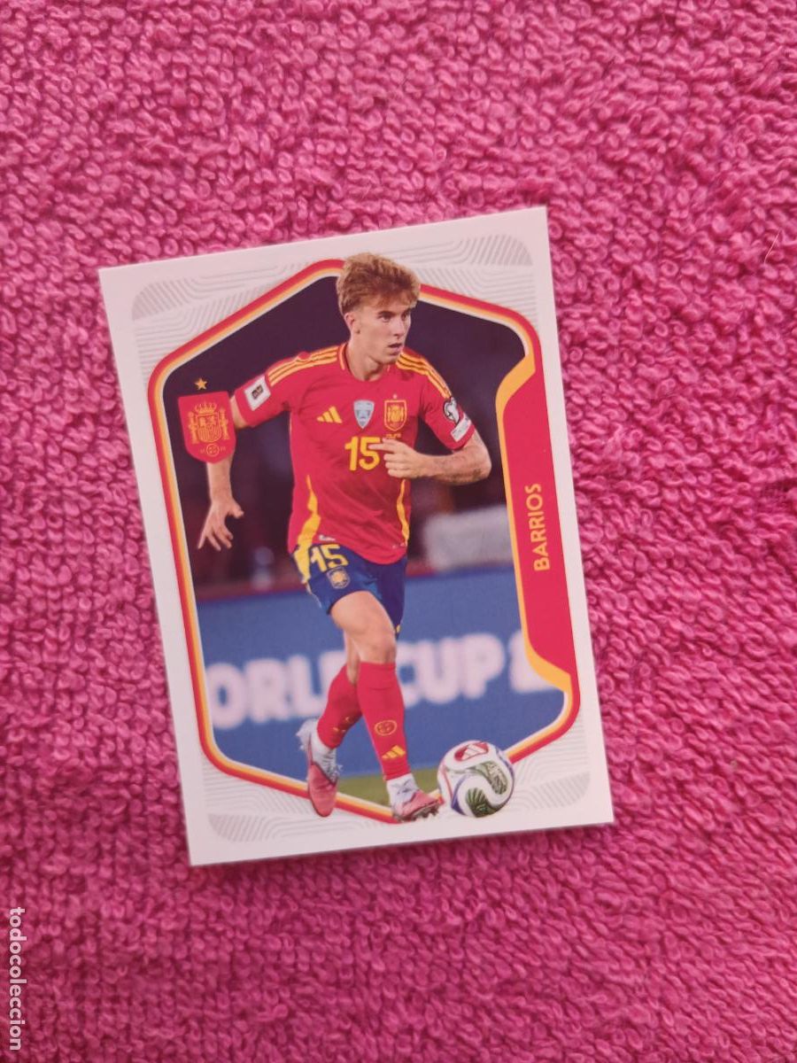 Coleccionismo cromos antiguos: espa&ntilde;a 2026 39 barrios selecci&oacute;n espa&ntilde;ola panini carrefour family mundial de futbol