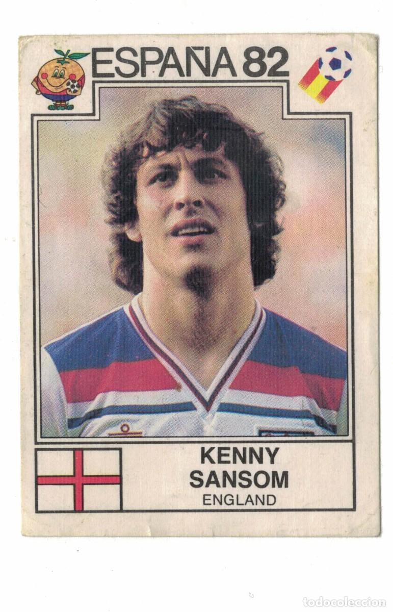 Coleccionismo cromos antiguos: Cromo Panini Espa&ntilde;a 82 &ndash; Kenny Sansom Inglaterra n&ordm; 244