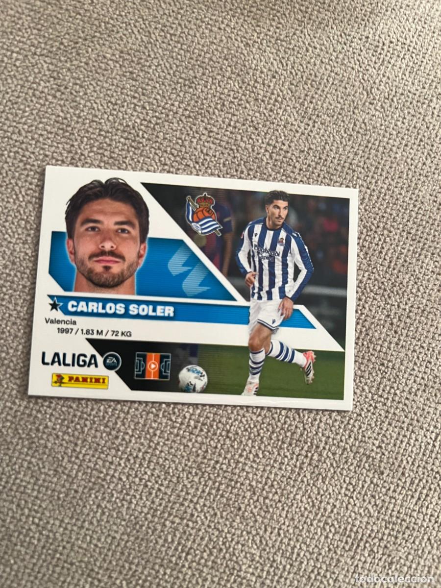 Coleccionismo cromos antiguos: 14 CARLOS SOLER REAL SOCIEDAD EDICIONES ESTE 26 27 2026 2027