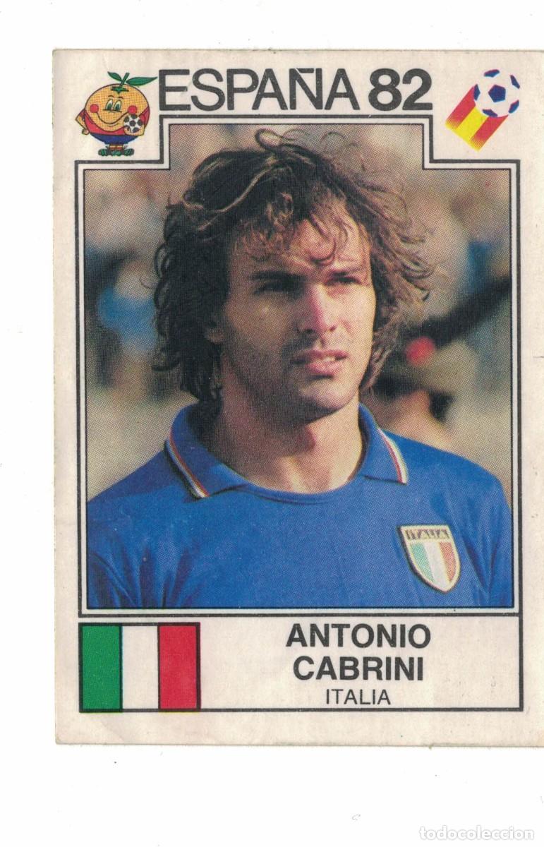Coleccionismo cromos antiguos: Cromo &ndash; Panini &ndash; Espa&ntilde;a 82 &ndash; Antonio Cabrini &ndash; Italia &ndash; n&ordm; 43