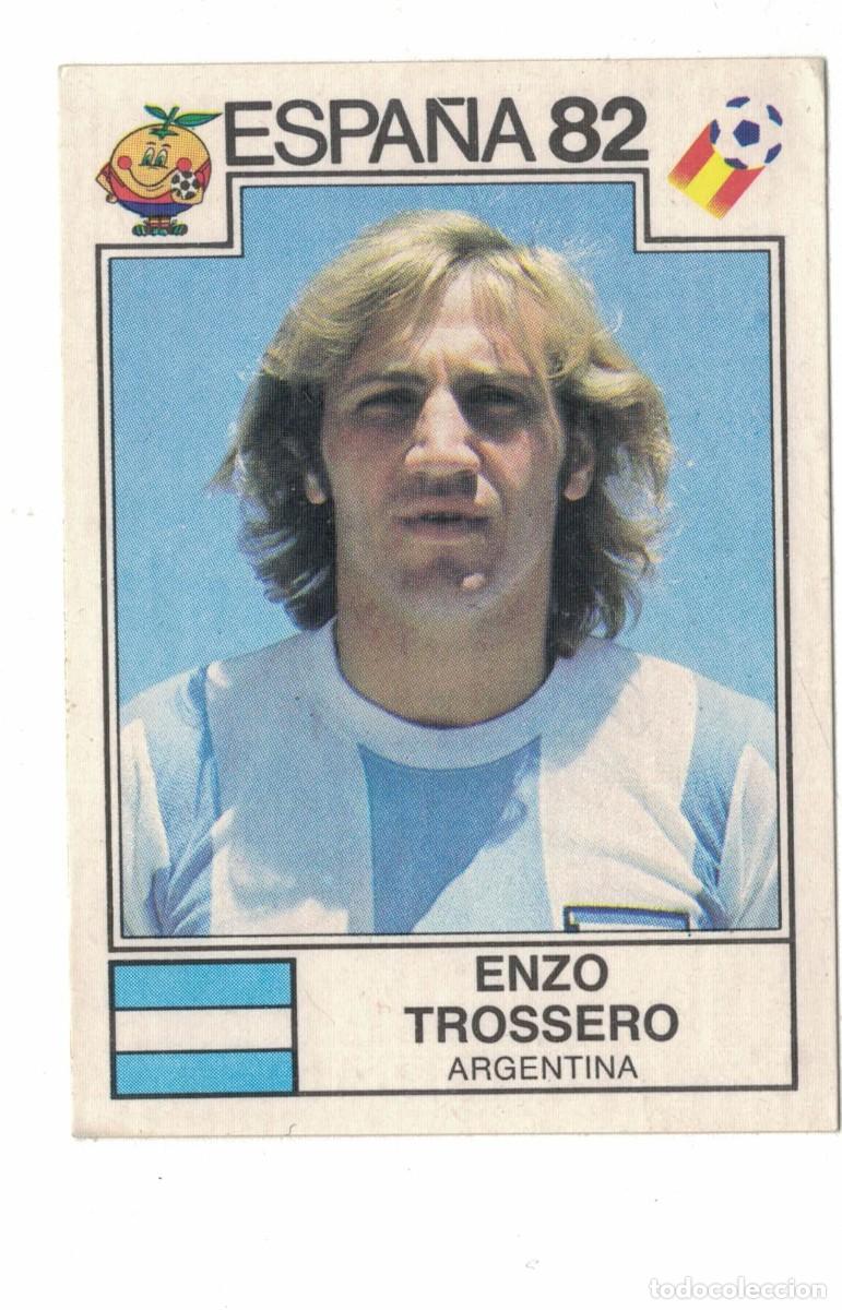 Coleccionismo cromos antiguos: Cromo &ndash; Panini &ndash; Espa&ntilde;a 82 &ndash; Enzo Trossero &ndash; Argentina &ndash; n&ordm; 171