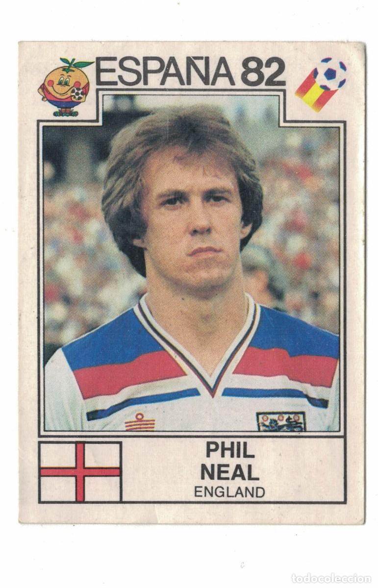 Coleccionismo cromos antiguos: Cromo &ndash; Panini &ndash; Espa&ntilde;a 82 &ndash; Phil Neal &ndash; Inglaterra &ndash; n&ordm; 241