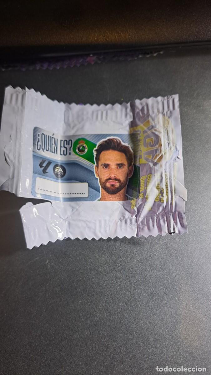 Coleccionismo cromos antiguos: CROMO EZKIETA &iquest;QUIEN ES? RACING DE SANTANDER CHICLE LIGA 2026 2027 26 27 ESTE PANINI NUNCA PEGADO