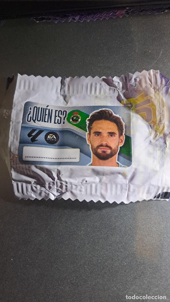 Coleccionismo cromos antiguos: CROMO EZKIETA &iquest;QUIEN ES? RACING DE SANTANDER CHICLE LIGA 2026 2027 26 27 ESTE PANINI NUNCA PEGADO