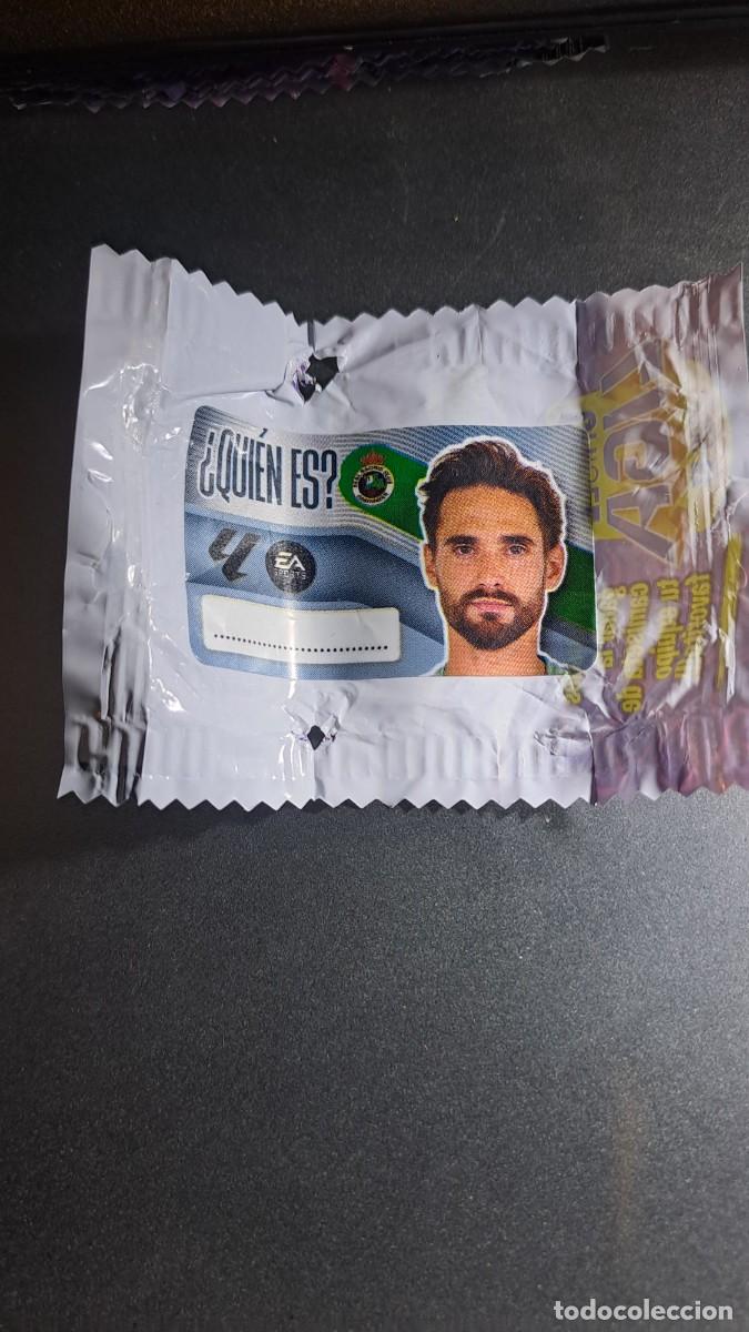 Coleccionismo cromos antiguos: CROMO EZKIETA &iquest;QUIEN ES? RACING DE SANTANDER CHICLE LIGA 2026 2027 26 27 ESTE PANINI NUNCA PEGADO