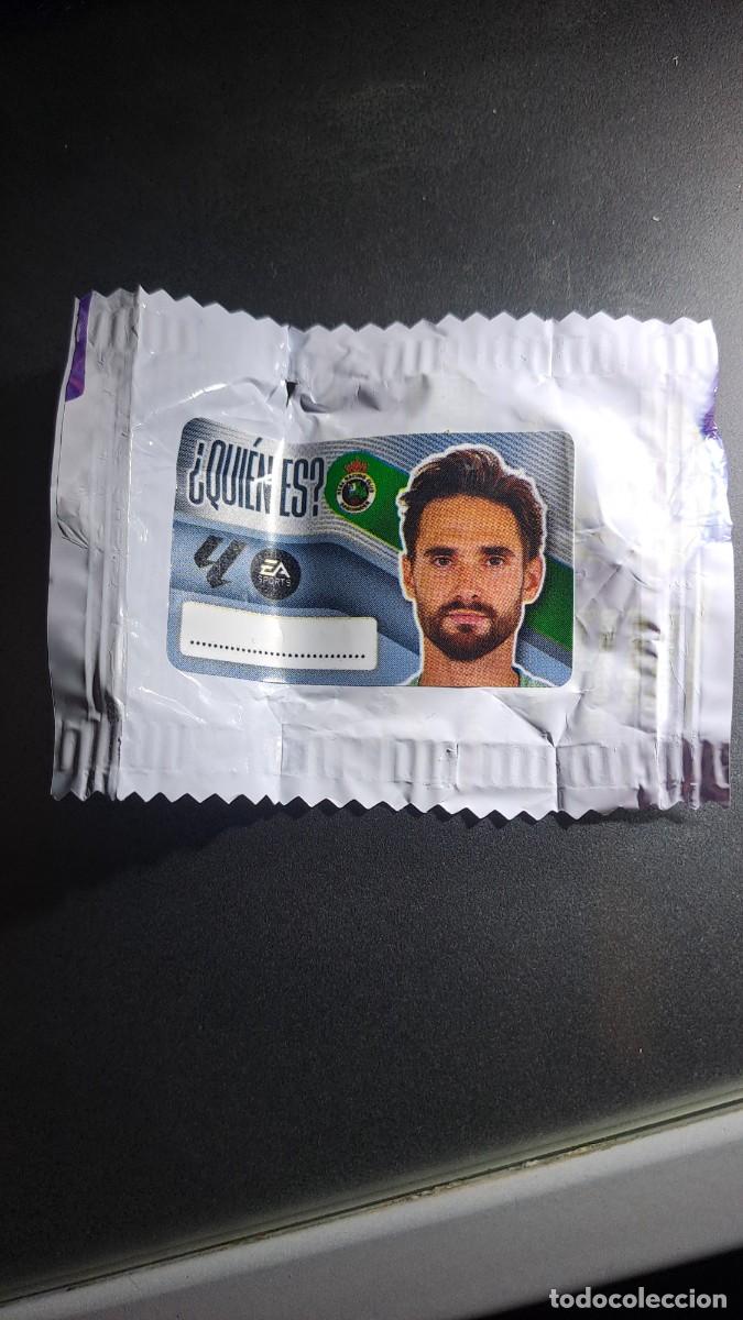 Coleccionismo cromos antiguos: CROMO EZKIETA &iquest;QUIEN ES? RACING DE SANTANDER CHICLE LIGA 2026 2027 26 27 ESTE PANINI NUNCA PEGADO